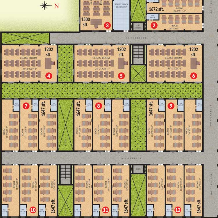 Pavan Towers Floor Plan